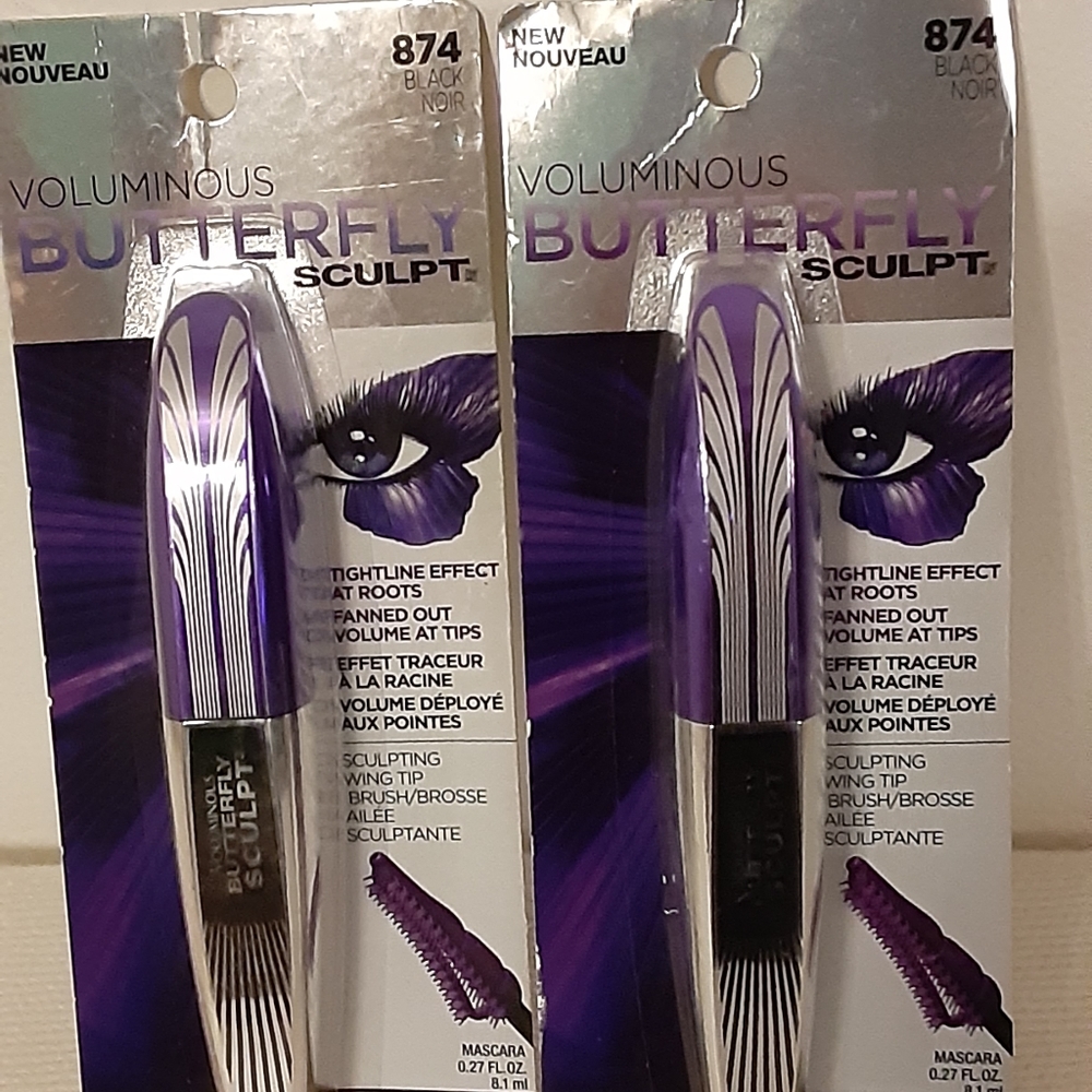 L'oreal Paris,Voluminous Butterfly Mascara,2 pack
